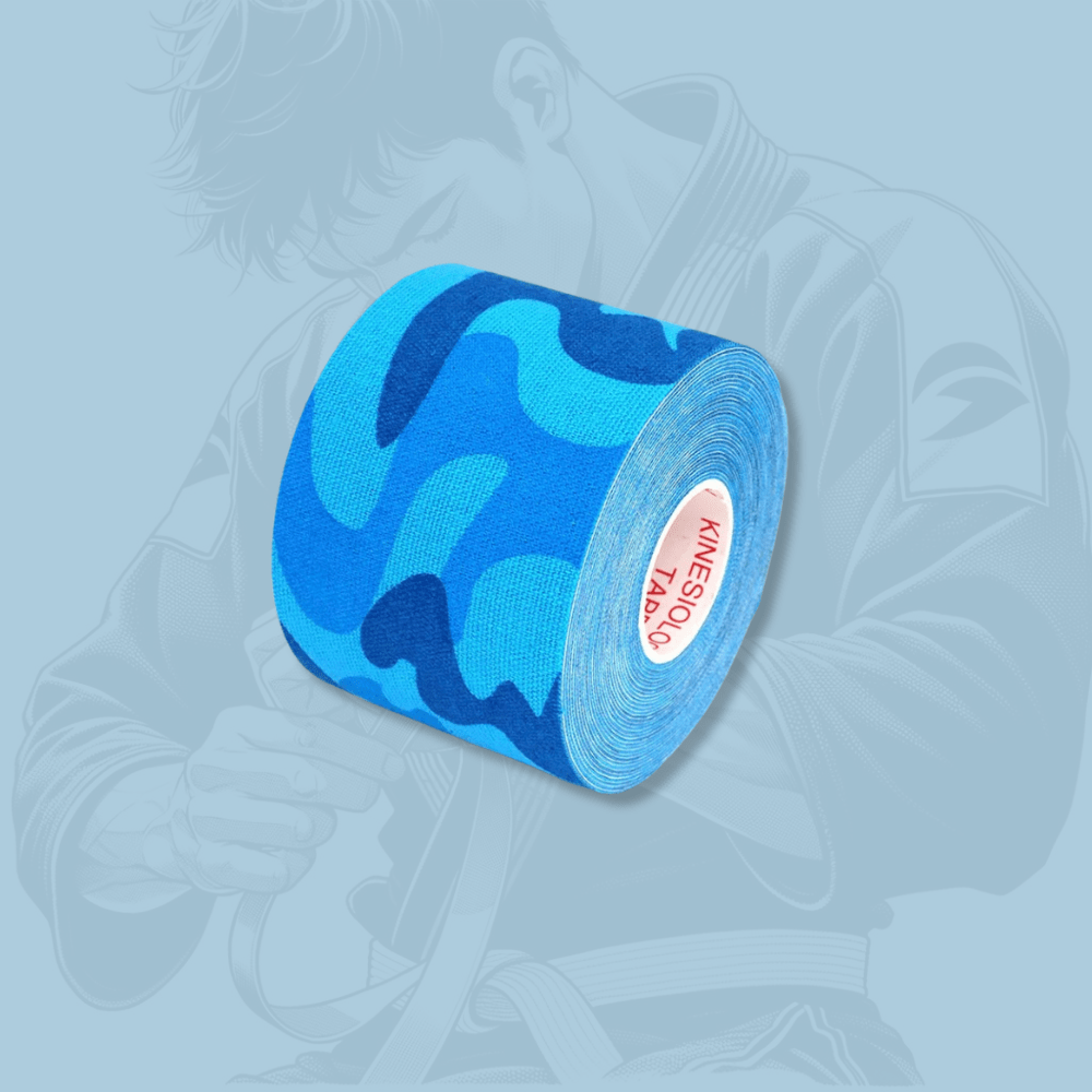Camouflage Bleu / 5cm x 5m Strap pour JJB | Bandage rapide